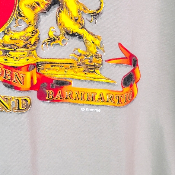 Kemme Amsterdam Holland Vintage Crested Logo Graphic Tee T-Shirt Men's L - Picture 3 of 10